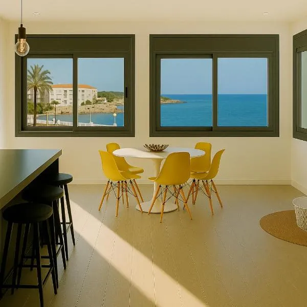 Apartamento en Ametlla de Mar SEA VIEW HAUS FREE WIFI，位于拉梅特拉·德·玛尔的酒店