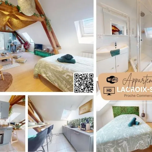 Appartement de Charme，位于Lacroix-Saint-Ouen的酒店
