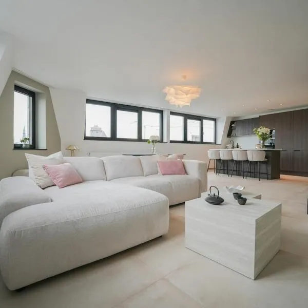 Superbe appartement 2 chambres en centre-ville，位于列日的酒店