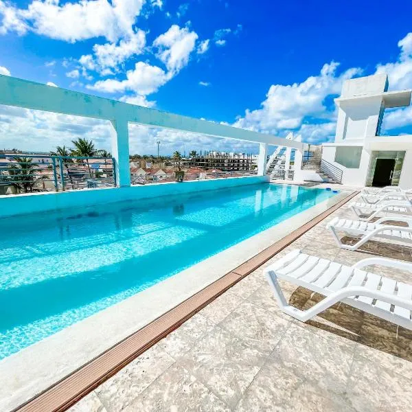 LOS CORALES del Mar STUDIOS & SUITES SPA，位于蓬塔卡纳的酒店