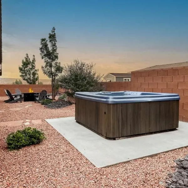 The Retreat - Hot Tub Fire Pit Boat Parking，位于佩吉的酒店