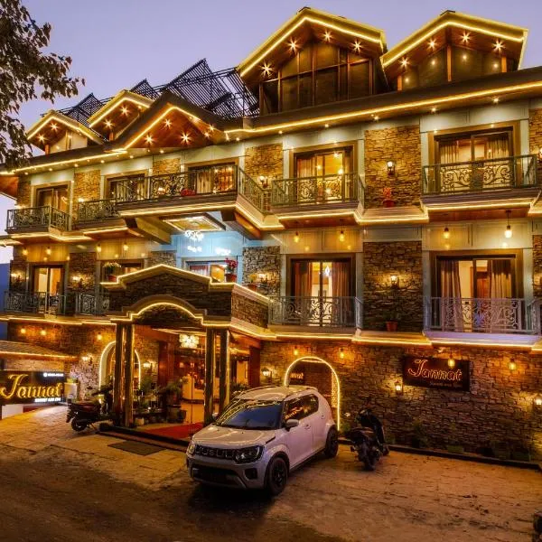 Jannat Resort and Spa Manali A Centrally Heated Himalayas View Resort，位于Bashist的酒店