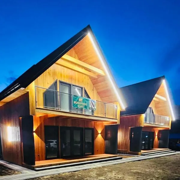 Modrzewiowe Domki przy Zalewie，位于克拉斯诺布鲁德的酒店