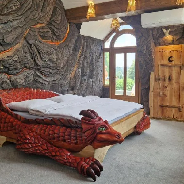 Hotel Kocourkov，位于赫林斯科的酒店