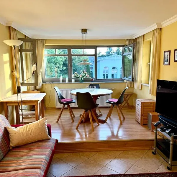 Sonnige, ruhige Wohnung 5 min zum Strand u Zentrum，位于奥斯特西巴德钦诺维茨的酒店