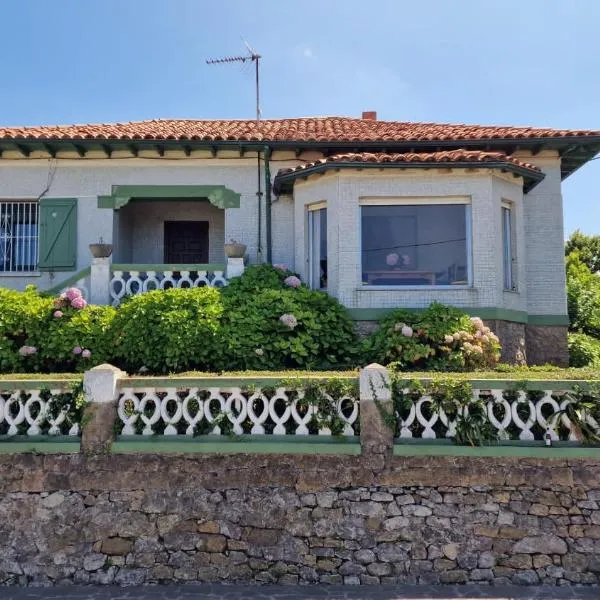 Chalet con jardín y vistas al mar，位于苏安塞斯的酒店