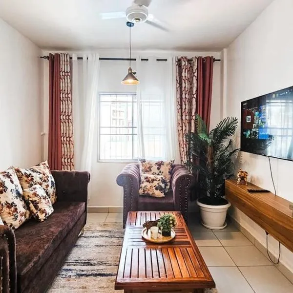 3bdrm mombasa CBD pool, gym, washer，位于蒙巴萨的酒店