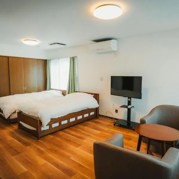 杉 by Cabin Build，位于美瑛町的酒店