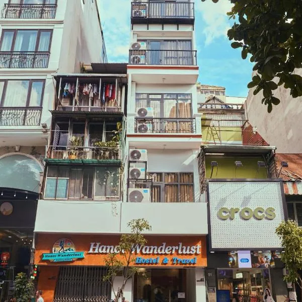 Hanoi Wanderlust Hostel & Travel，位于河内的酒店