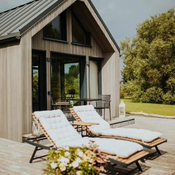 The Sound of Silence - romantic tiny house near Riga，位于萨拉斯皮尔斯的酒店