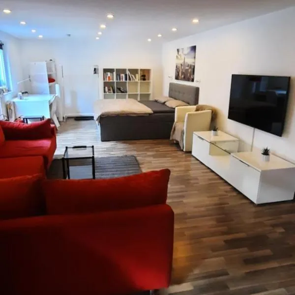Modernes und behagliches Einliegerapartment, 50 qm-deine Ruheoase-，位于Trippstadt的酒店