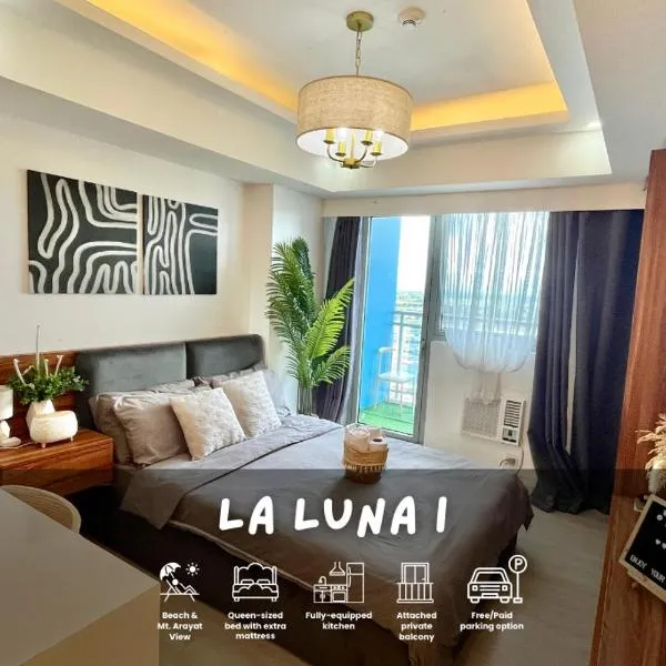 Studio for Couples with Mt Arayat View with Netflix, Karaoke & Boardgames，位于圣费尔南多的酒店