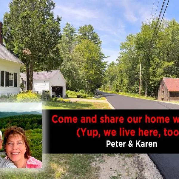 Dancing Light Farm，位于Bridgton的酒店