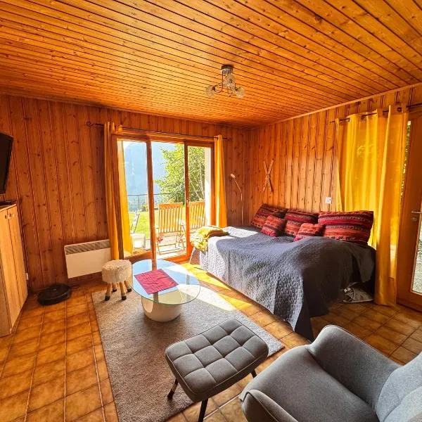 Chalet Le Petit Foyer，位于Salvan的酒店
