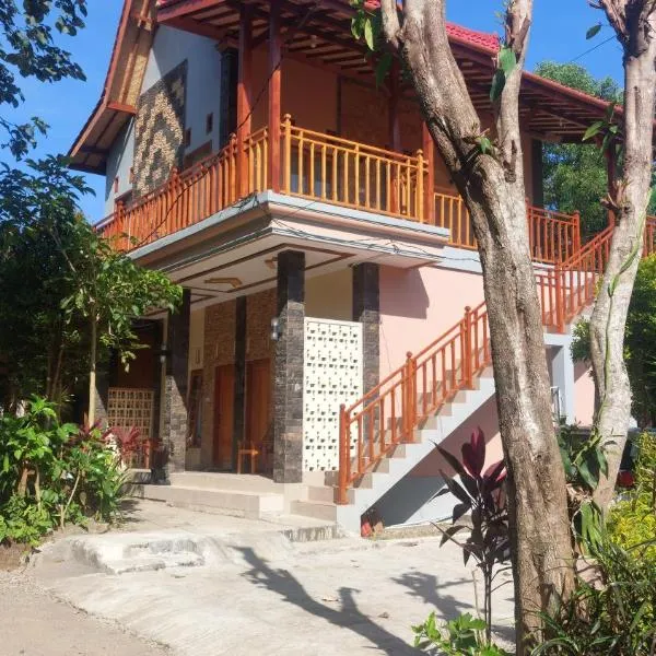 Pandan Arum Surfing，位于Pulau Lutung的酒店