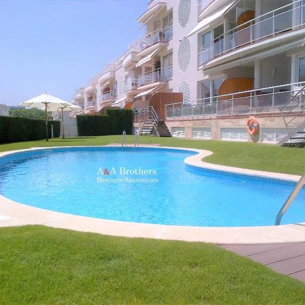 A&A Brothers Boutique -The Suites Apartments-，位于萨卡罗的酒店