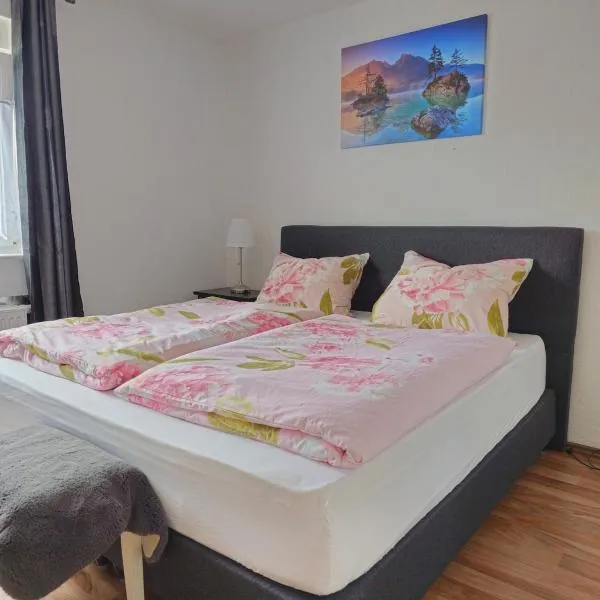 NEU Ganze Wohnung Boxspringbett & Gartenzugang，位于Betzdorf的酒店