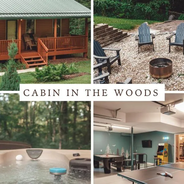 Bigfoot's Hideout - A Hocking Hills Escape，位于洛根的酒店