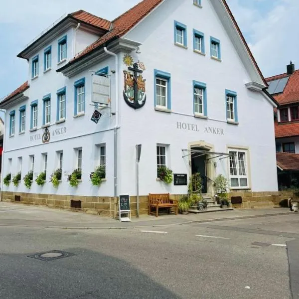 Hotel Anker，位于罗滕堡的酒店