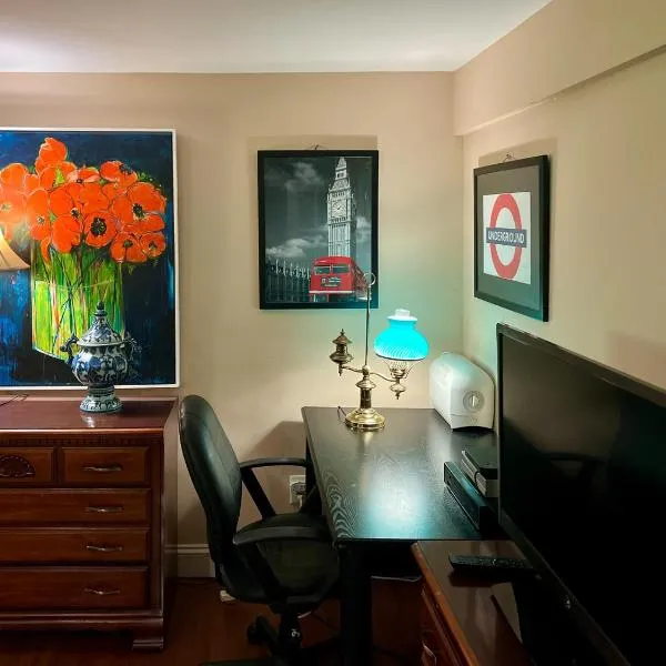 Charming 1-bedroom Basement Close to DC Pets Allowed，位于阿林顿的酒店