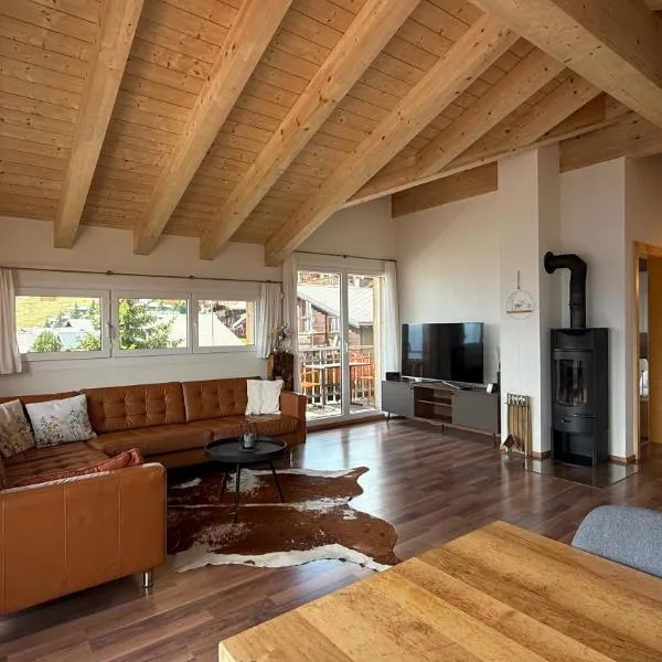 Bergquelle Dachwohnung，位于贝特默阿尔卑的酒店