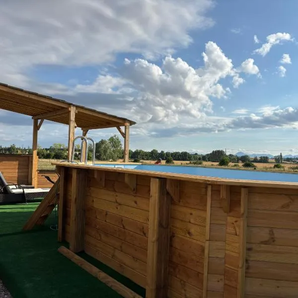 Le petit paddock，位于Villeneuve-lès-Cerfs的酒店