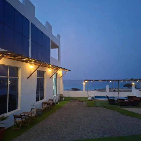 Wadi shab guest house，位于Ţīwī的酒店