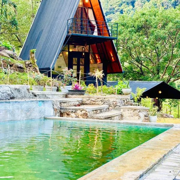 Bambarakanda eco resort，位于Welegama的酒店