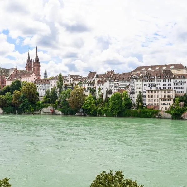 Casa Rheinblick - Apartment D，位于巴塞尔的酒店