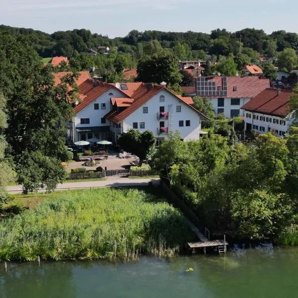 Sopherl am See - Frühstück auf der Seeterrasse, sehr ruhig und wunderschön am See, 3 Minuten nach Oberpfaffenhofen, viele Radtouren, Restaurants & Cafes in der Umgebung，位于韦斯灵的酒店