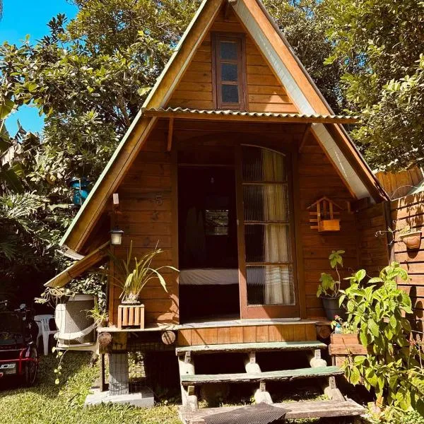 Chalé da Mamis - Pousada Sul da Ilha，位于蜜岛的酒店