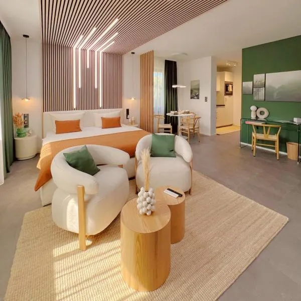 Apartment in zentraler Lage，位于萨勒河畔巴特诺伊施塔特的酒店