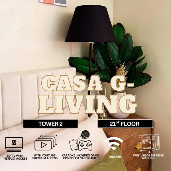 Modern Stay at Avida Towers - Free Drinks Included，位于达沃市的酒店