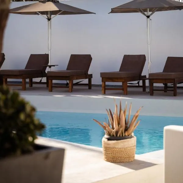 Noir Santorini，位于莫诺利索斯的酒店