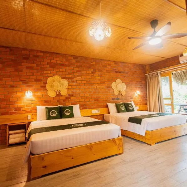 Mekong Rustic Riverside，位于Ấp An Nhơn (3)的酒店
