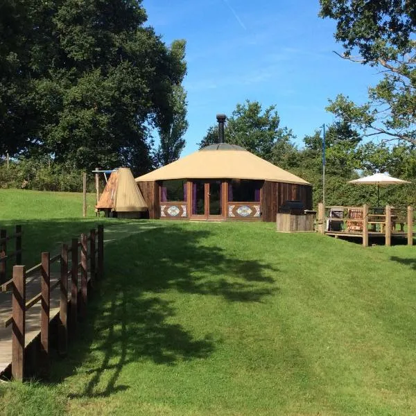 Brenchleyglamping，位于汤布里奇的酒店