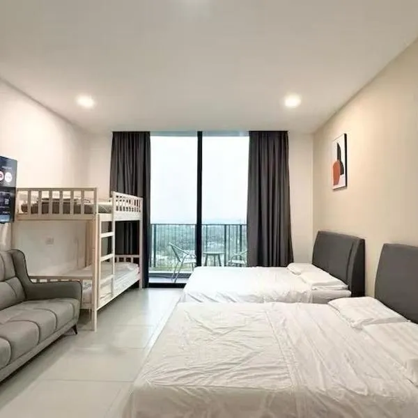 13th FL-The Podium-Studio-Free 1 Parking-6 Pax，位于古晋的酒店