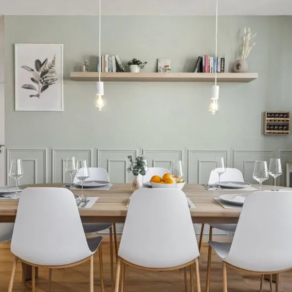 Hellohome I Schlossblick Apartment mit Wintergarten，位于布伦瑞克的酒店