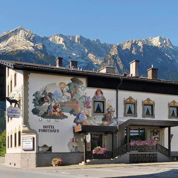 Hotel Forsthaus Oberau，位于奥伯劳的酒店