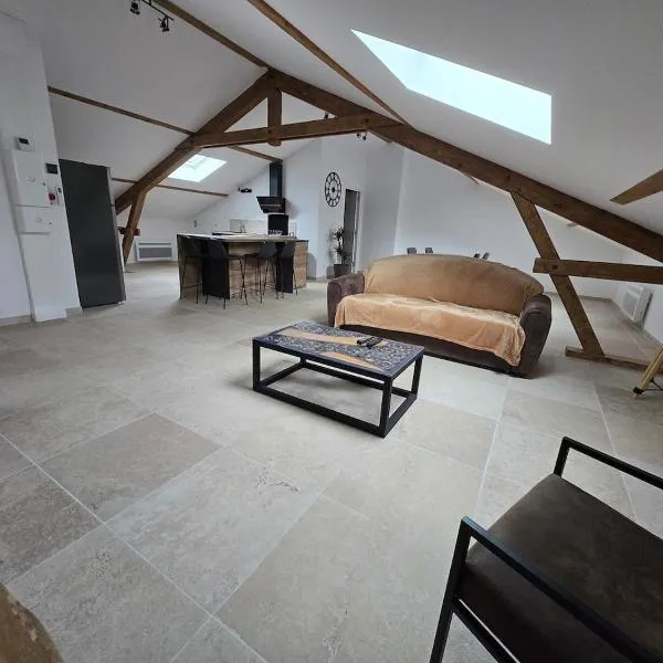 Appartement centre de Toul avec jardin，位于图勒的酒店