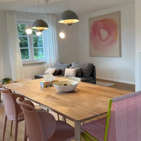 Villa19hundert5 moderne Ferienwohnungen in zentraler Lage，位于林登贝格的酒店