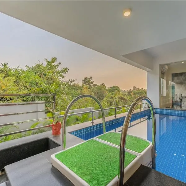 Lavish Apartments with Pool Candolim Luxfort，位于坎多林的酒店