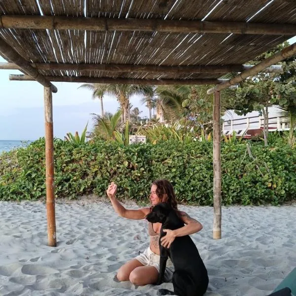 Villa Naylamp loft8 playa pocitas，位于曼克拉的酒店