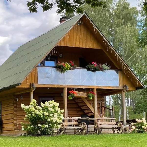"Čiekuri"，位于阿格洛纳的酒店