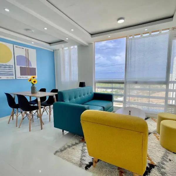 Apartamento con vista única cerca de la Uninorte，位于哥伦比亚港的酒店