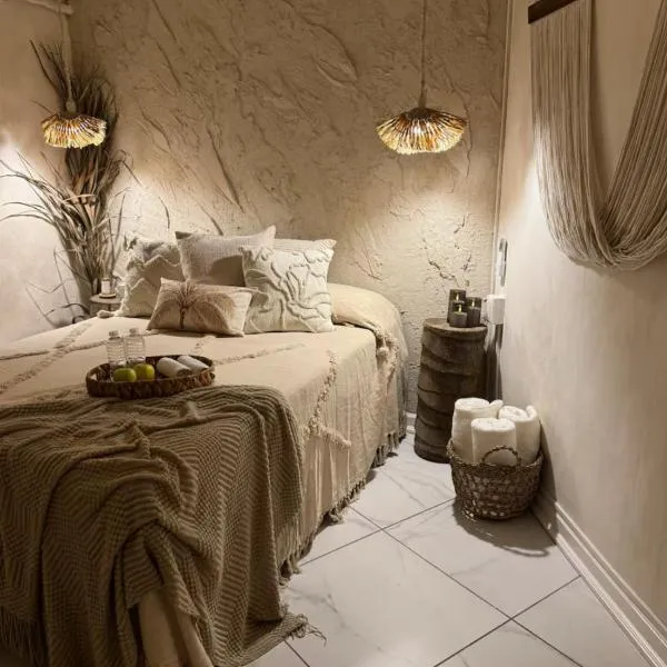 Departamento en Club Santiago - Camina a la playa!，位于曼萨尼约的酒店