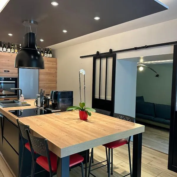 Maison de charme Centre-Ville - WIFI Netflix - Terrasse - 2 cours extérieures，位于欧塞尔的酒店