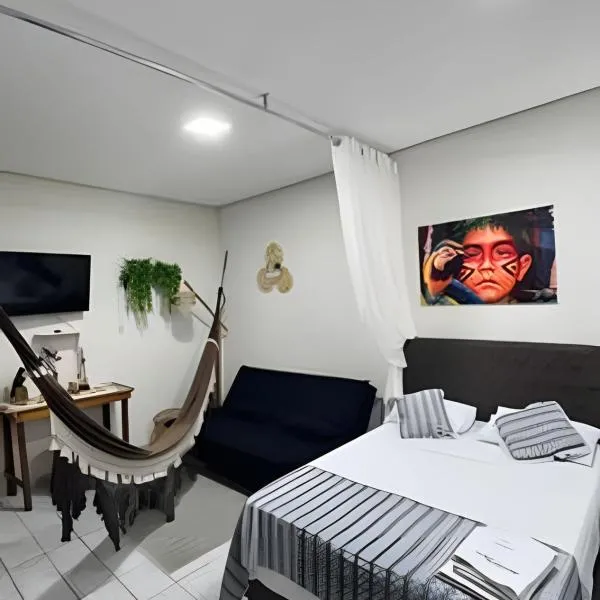 Estúdio Aconchego da Amazônia até 06 pessoas，位于里约布兰科的酒店