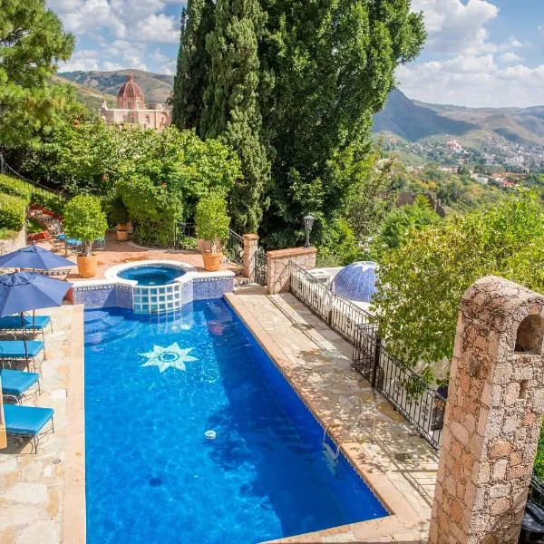 Casa Estrella de la Valenciana Hotel Boutique，位于瓜纳华托的酒店