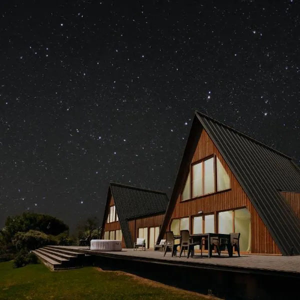 Brisas Lagoon Villas - Cabaña con vistas al lago，位于Pareja的酒店